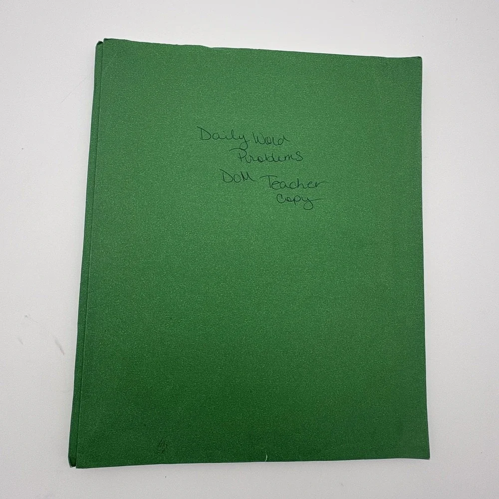 Vintage Mountain Math Language Daily Word‎ Problems Lot 3 3rd Grade Evan-Moor